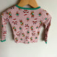 Elf Santa Reindeer Christmas PJ Top / 24m