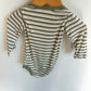 Milkberry Bamboo Striped Bodysuit / 3-6m?