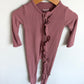 Kyte Ribbed Rouge Bamboo Sleeper / 6-12m