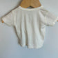 Nest Cream Side Snap Top / 0-3m