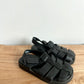Black Strap Velcro Sandals / Size 6 Toddler