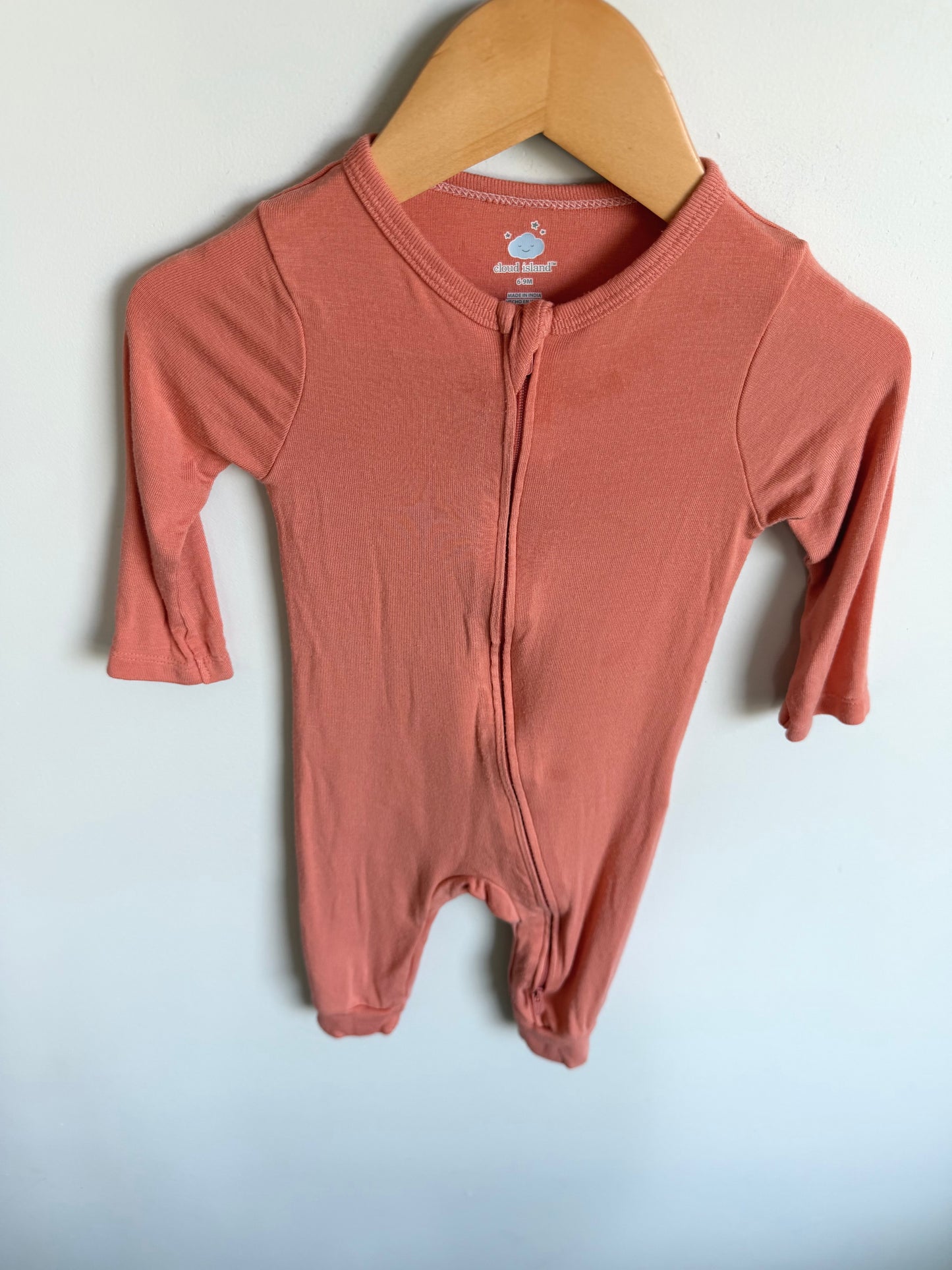 Coral Soft Footless Sleeper / 6-9m