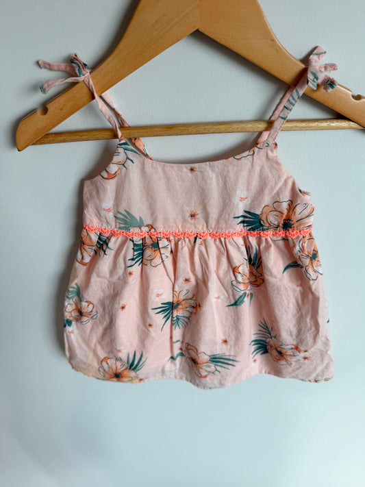 Pink Hawaiian Dress  / 6m