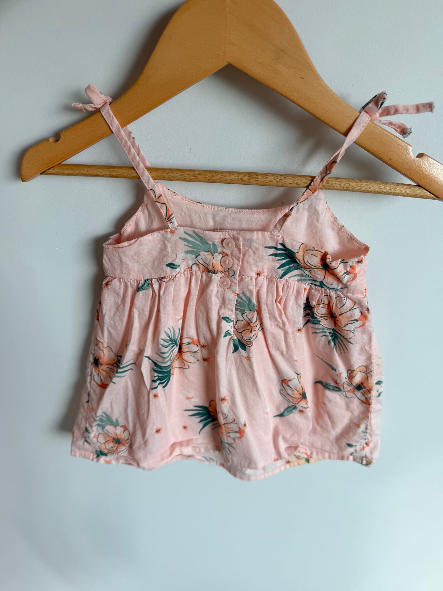 Pink Hawaiian Dress  / 6m