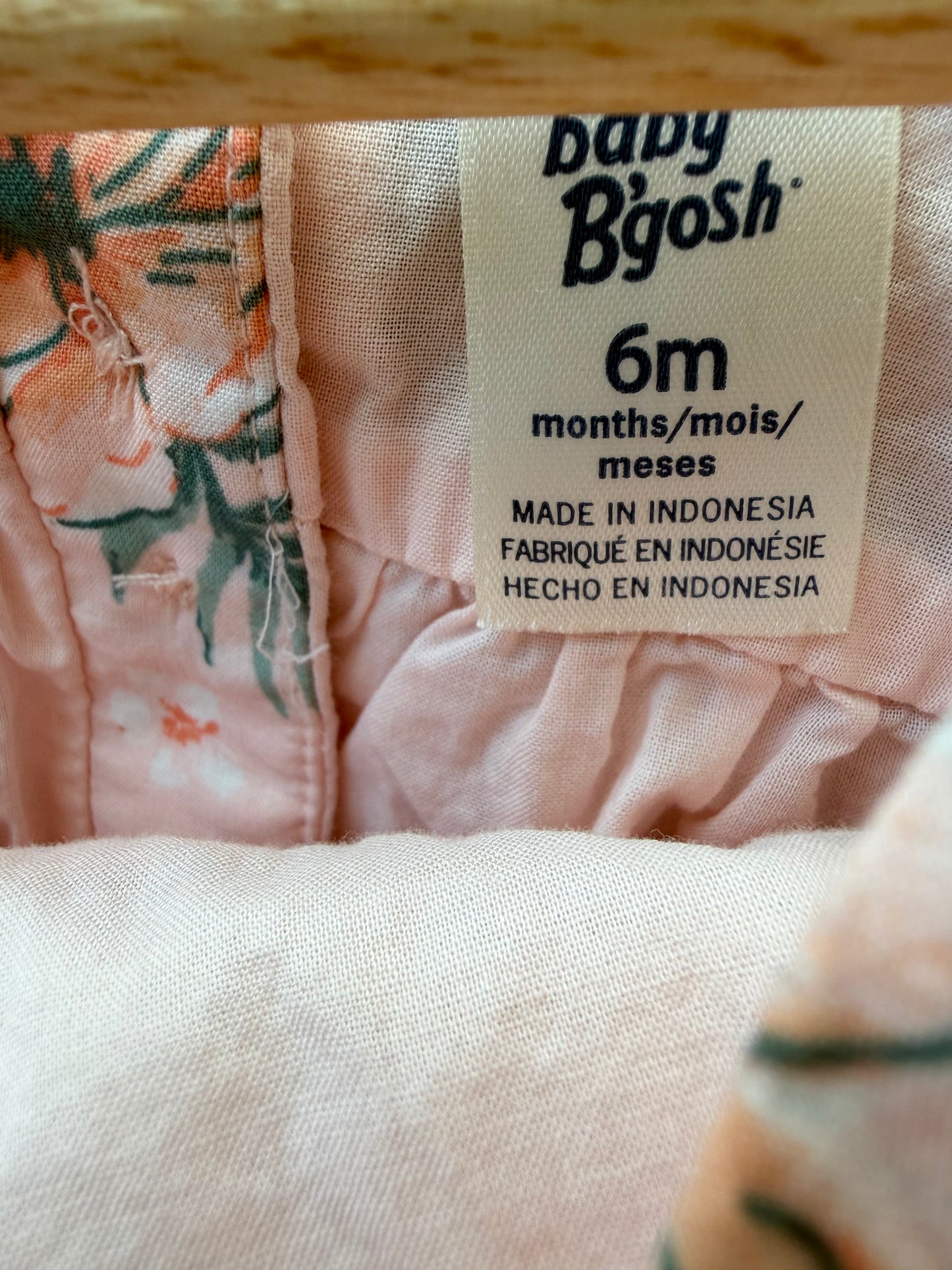 Pink Hawaiian Dress  / 6m