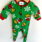 Grinch Fleece Sleeper / 0-3m