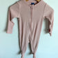 Blush Ribbed Sleeper / 6-9m