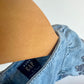 Gap Chambray Eyelet Bubble Romper / 0-3m