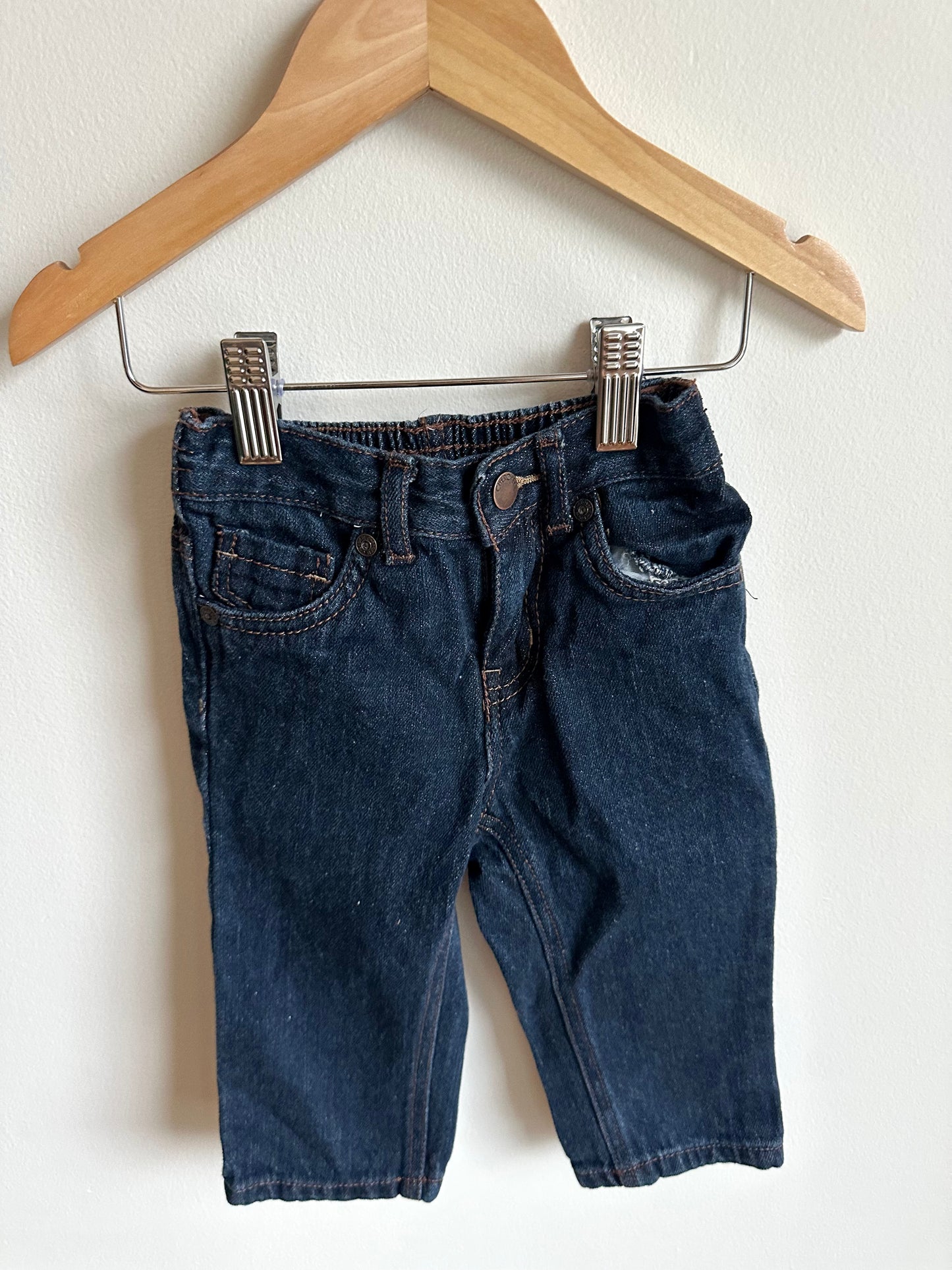 Straight Leg Dark Jeans / 12-18m