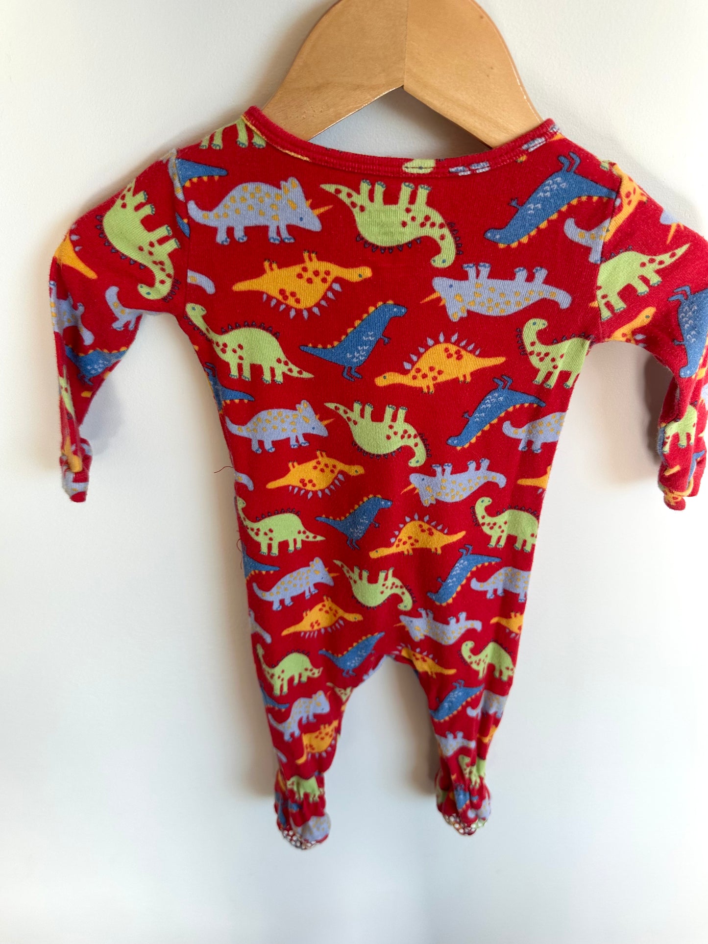 Red Dino Sleeper / 3-6m
