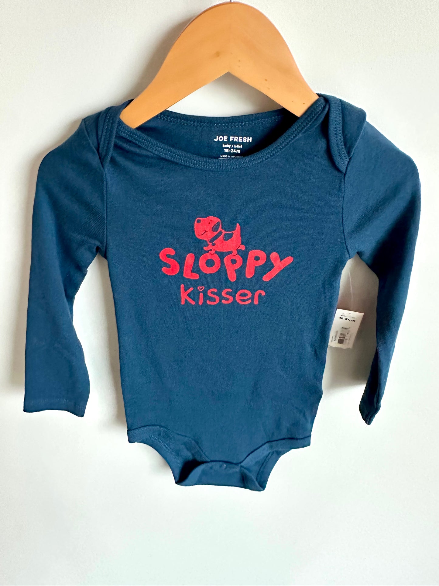 Sloppy Kisser Bodysuit (With Tags) / 18-24m