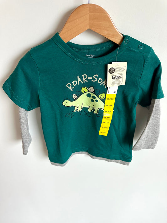 Roar-Some Long Sleeve (With Tags) / 18-24m