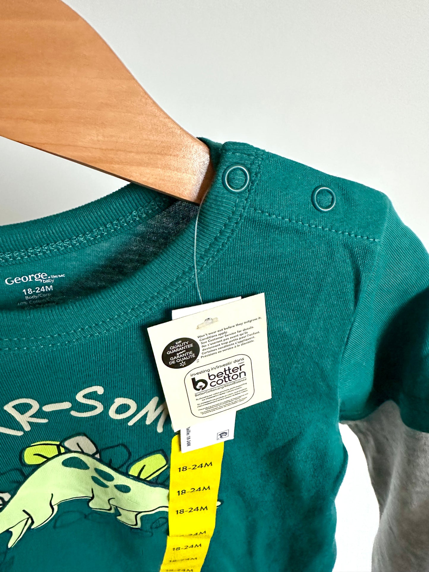 Roar-Some Long Sleeve (With Tags) / 18-24m