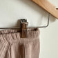 Tan Waffle Knit Pants / 18m