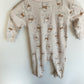 Footed Winnie the Pooh Sleeper / 3-6m