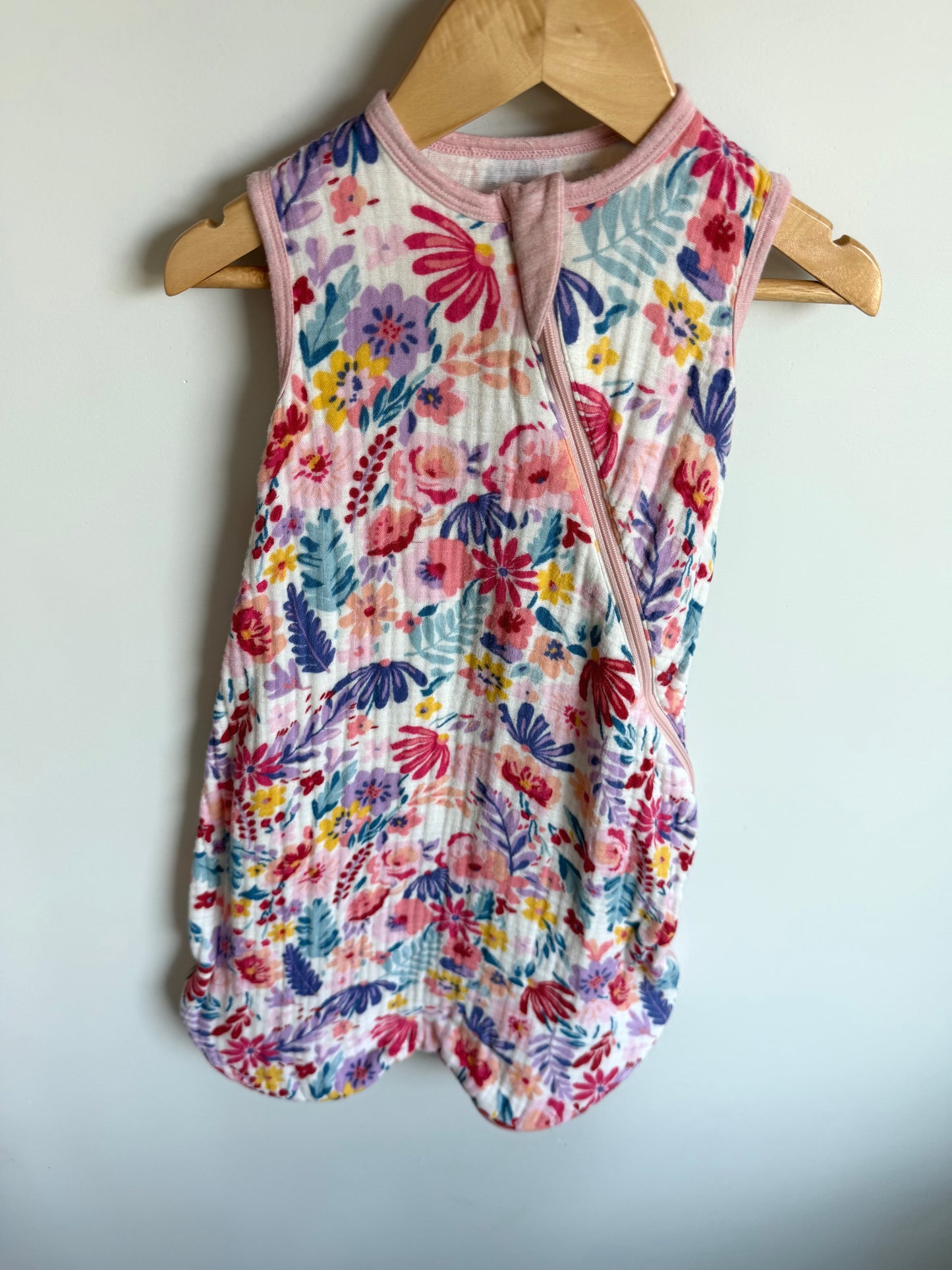Loulou Lollipop Bright Floral Sleep Sack / 3-12m