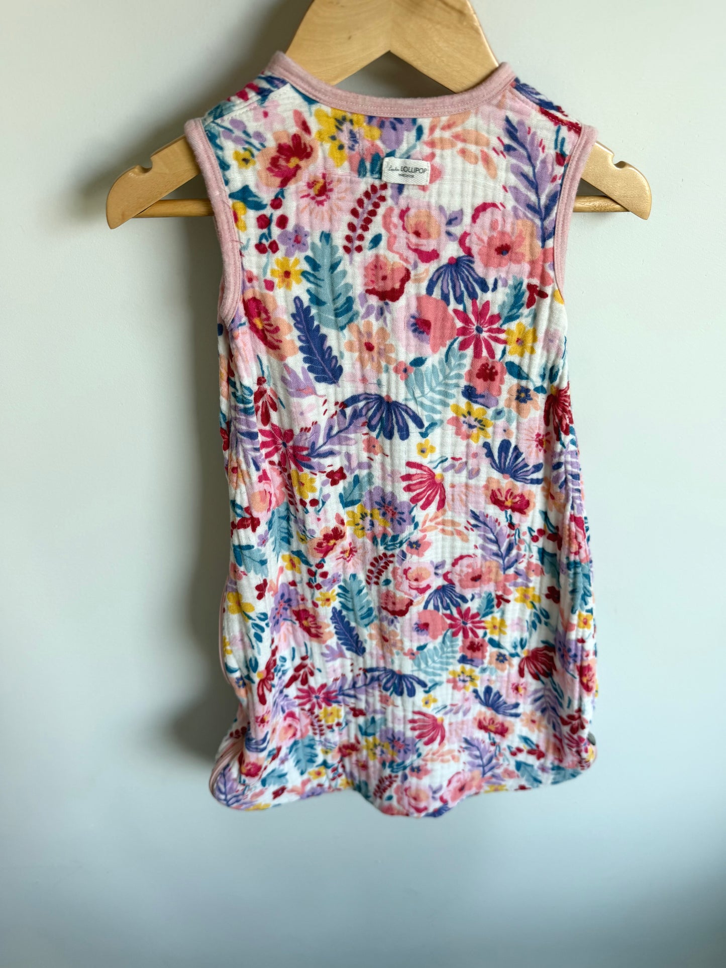 Loulou Lollipop Bright Floral Sleep Sack / 3-12m
