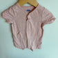 Pink T-Shirt Romper / 3-6m