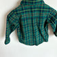 Green Plaid Button Up / 18-24m