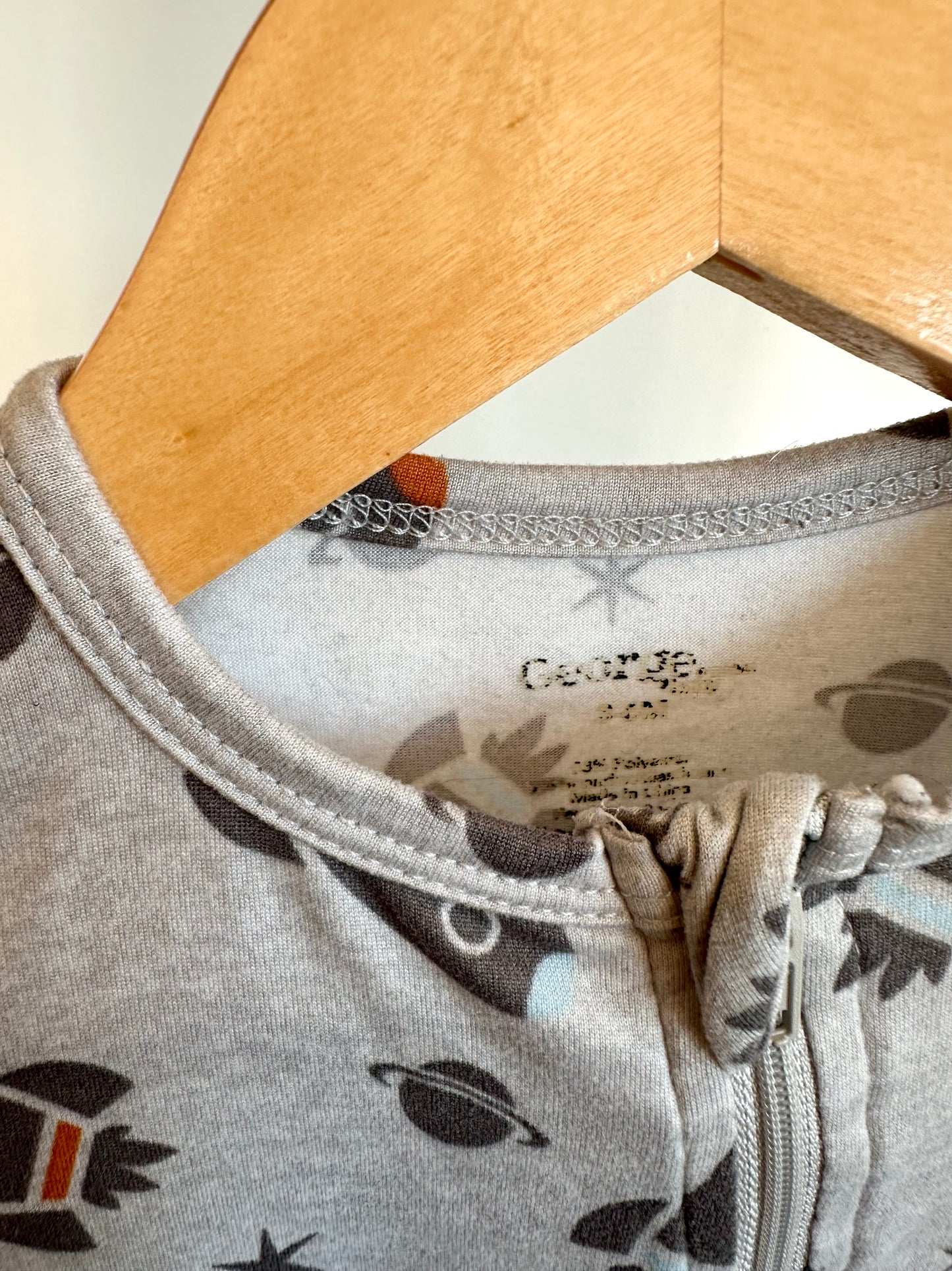 Rocket Grey Sleeper / 3-6m