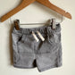 Grey Front Pocket Shorts / 18-24m