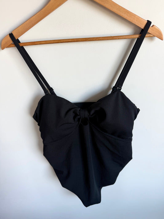 Thyme Black Padded Swimsuit / Xlg