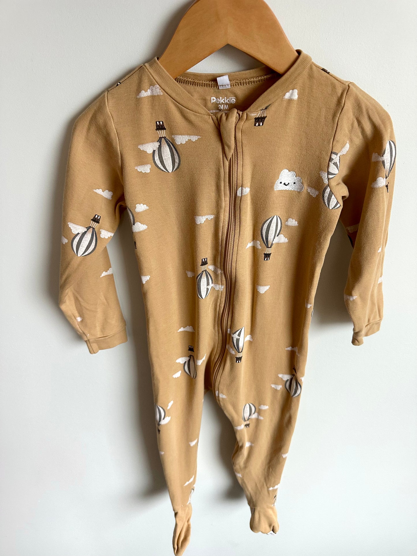 Organic Yellow Air Balloon Sleeper / 24m