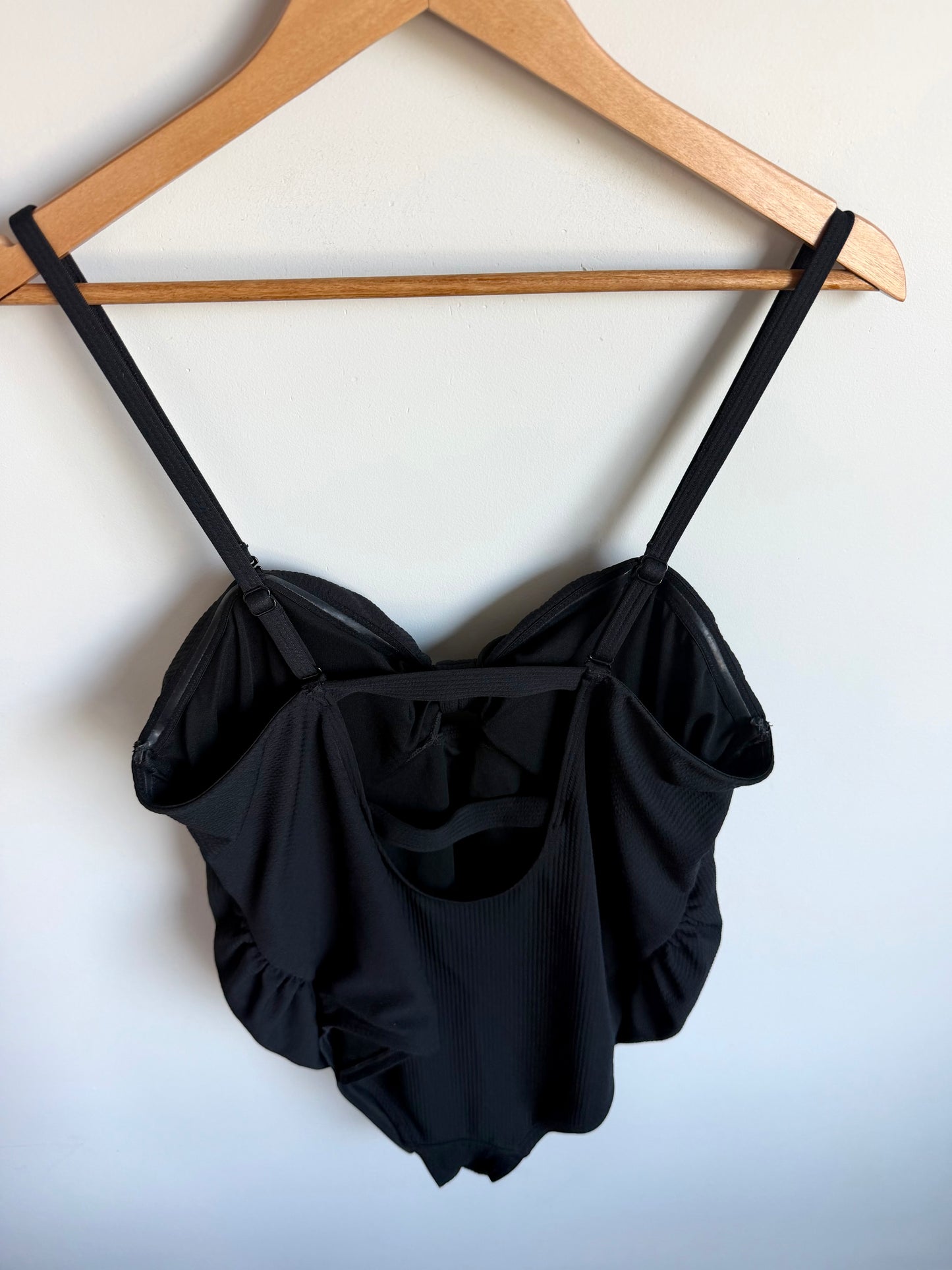 Thyme Black Padded Swimsuit / Xlg