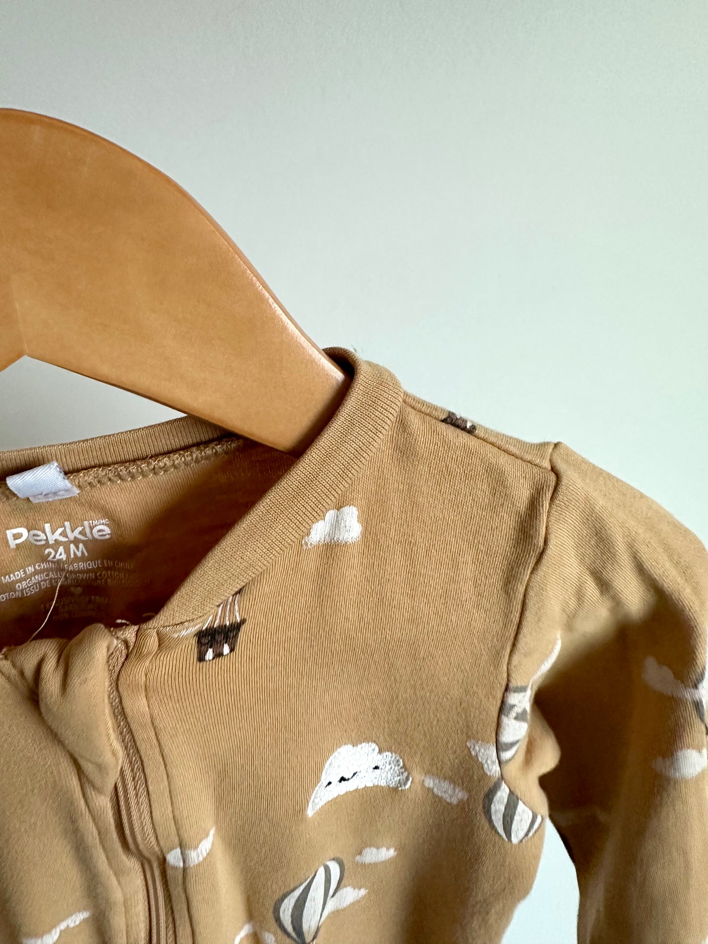 Organic Yellow Air Balloon Sleeper / 24m