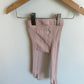 Pink Cable Knit Tights / 9-12m
