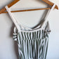 Maternity Green Stripes Top / Medium
