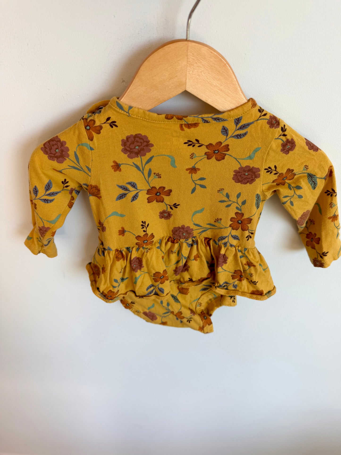 Marigold Skirt Bodysuit / 6m
