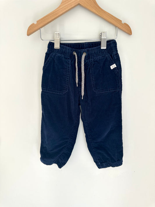 Navy Cord Pants / 24m