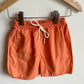 Orange Linen Shorts / 3T