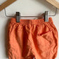 Orange Linen Shorts / 3T