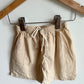 Oat Linen Shorts / 3T