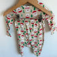Santa Bodysuit + Pants Set / 6-12m