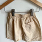 Oat Linen Shorts / 3T