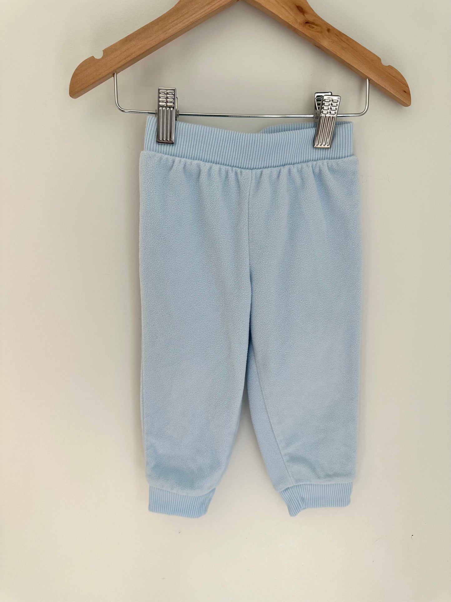 Light Blue Fleece Pants / 18m
