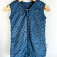 Cobalt Dotted Sleep Sack / 0-6m
