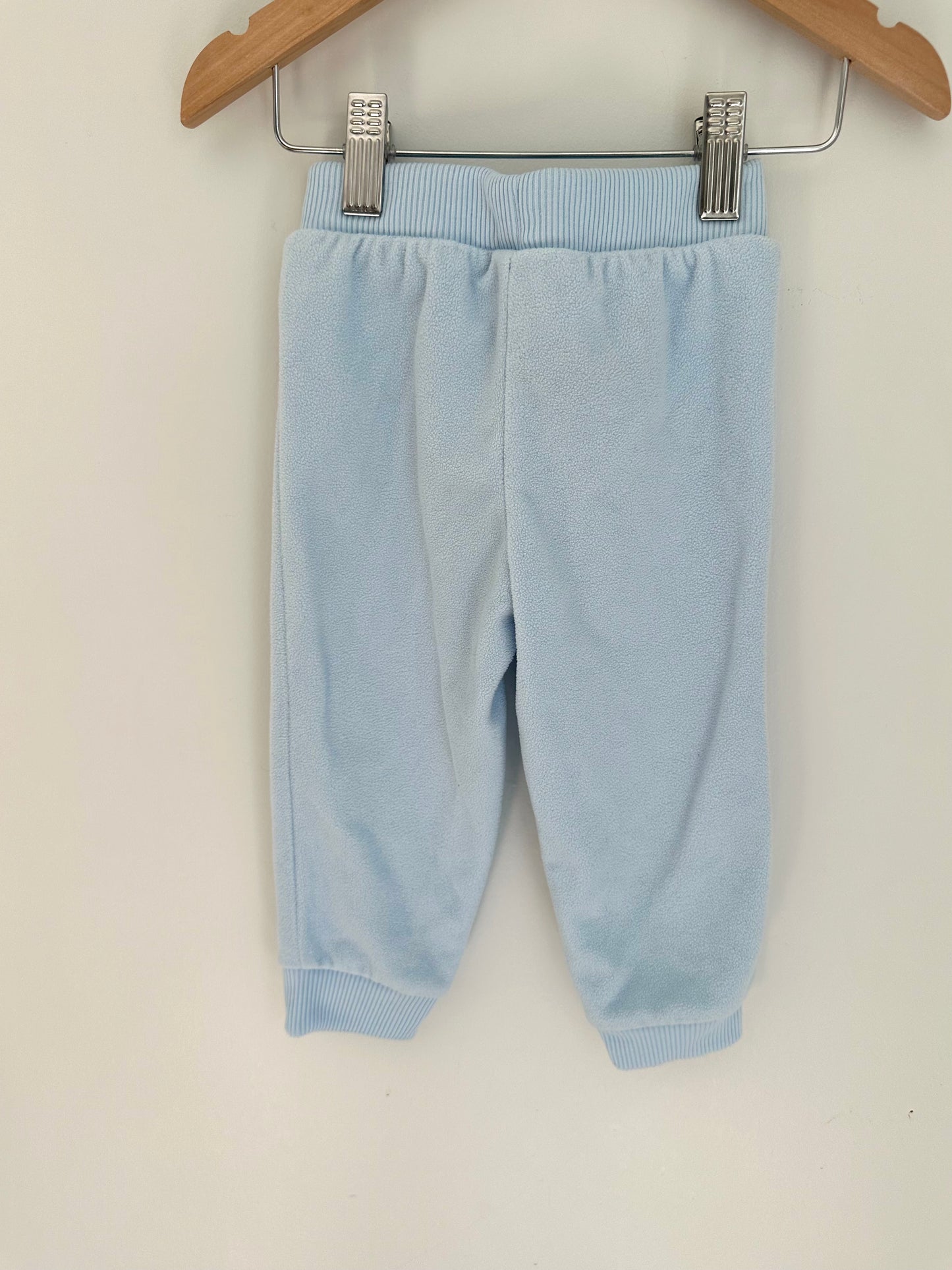 Light Blue Fleece Pants / 18m