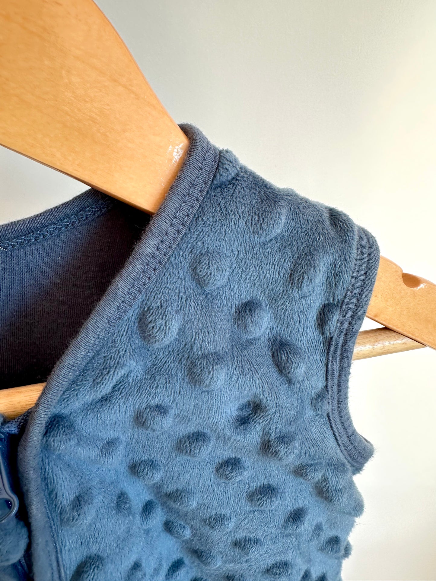 Cobalt Dotted Sleep Sack / 0-6m