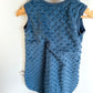 Cobalt Dotted Sleep Sack / 0-6m