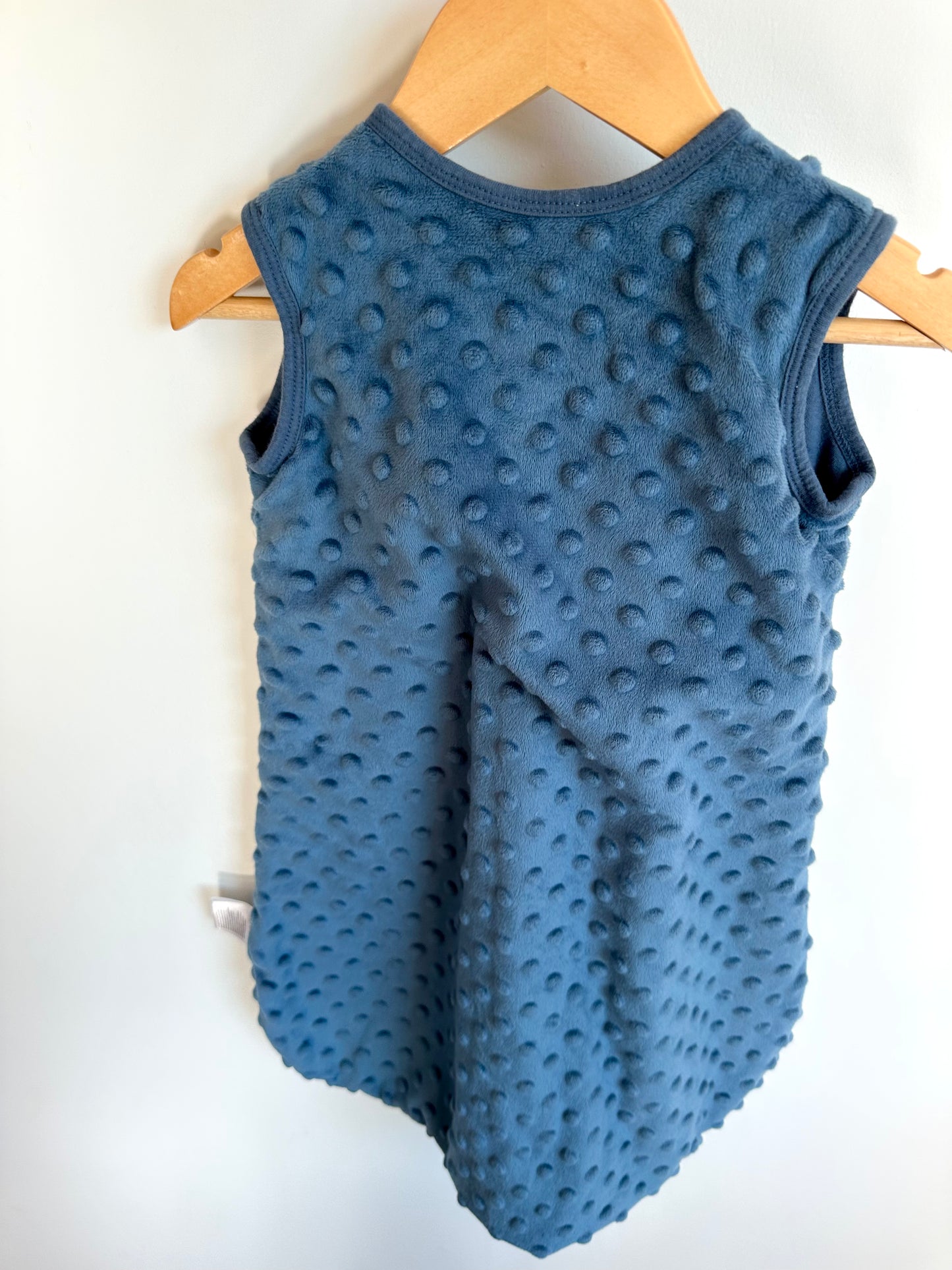 Cobalt Dotted Sleep Sack / 0-6m
