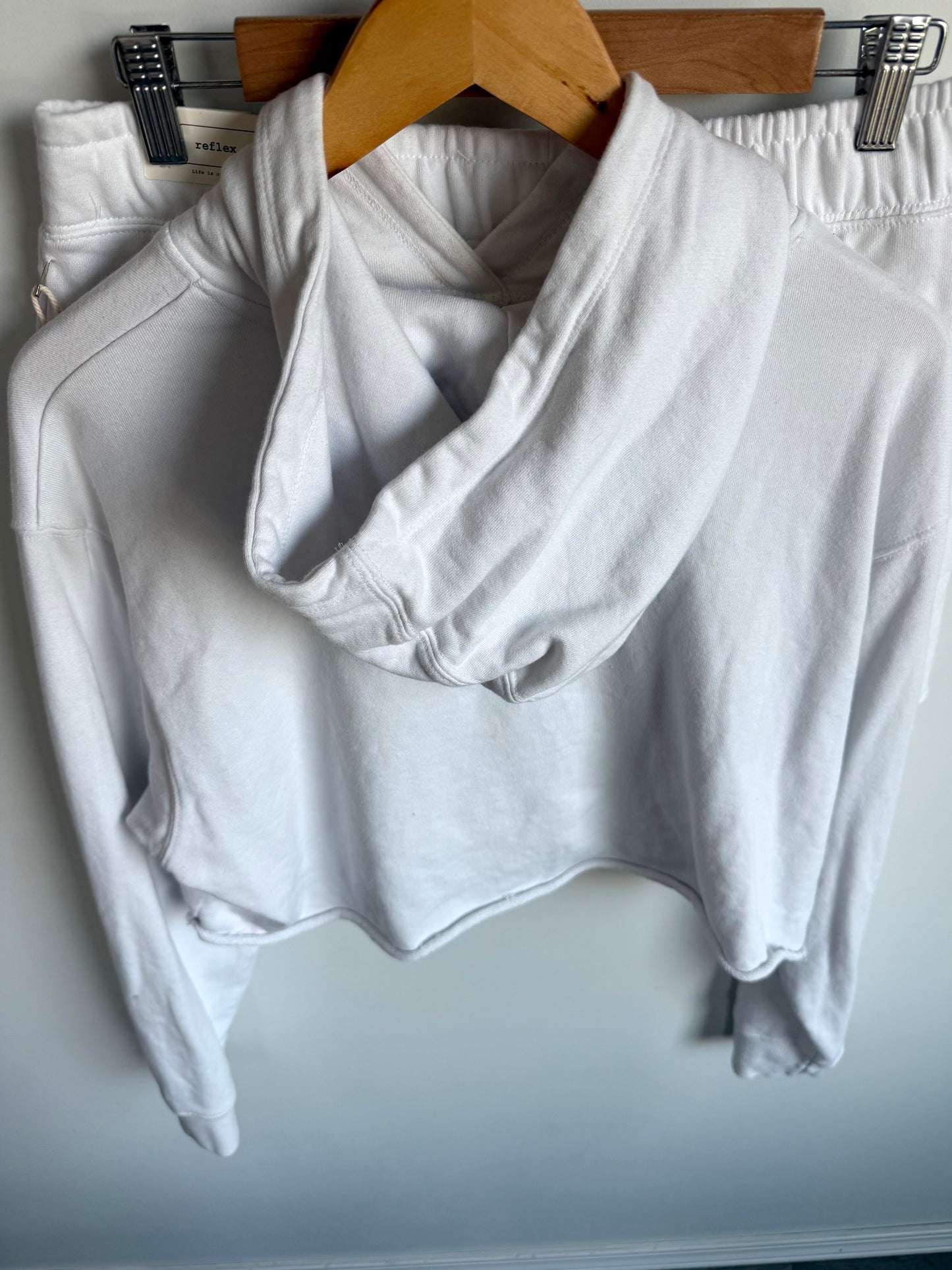 Rad Mom's Club Cropped Hoodie + Shorts Set / Large