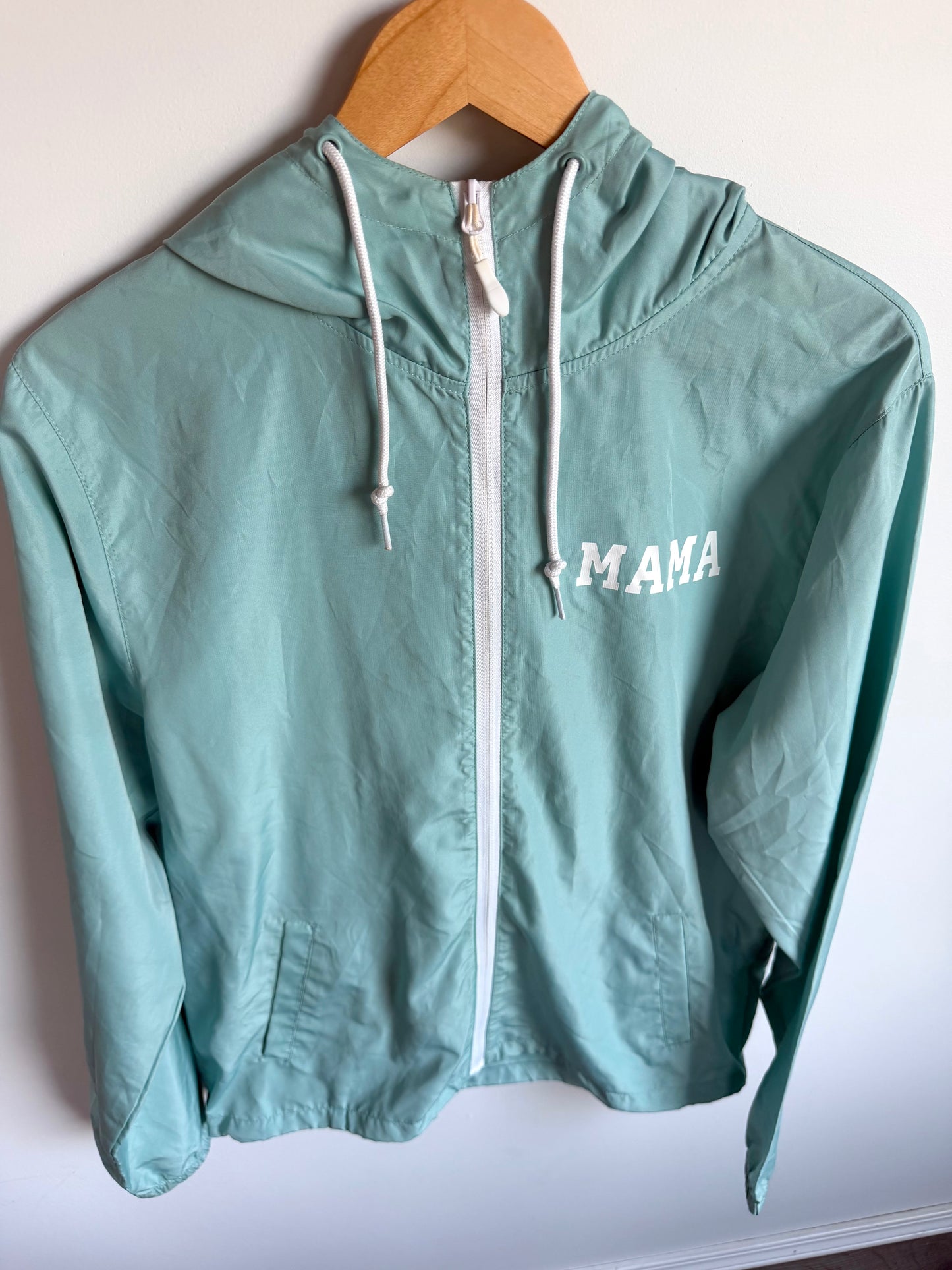 Mama Hood Blue Jacket / Medium