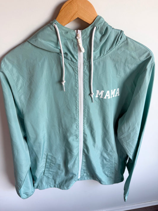 Mama Hood Blue Jacket / Medium