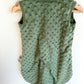 Sage Dotted Sleep Sack / 0-6m