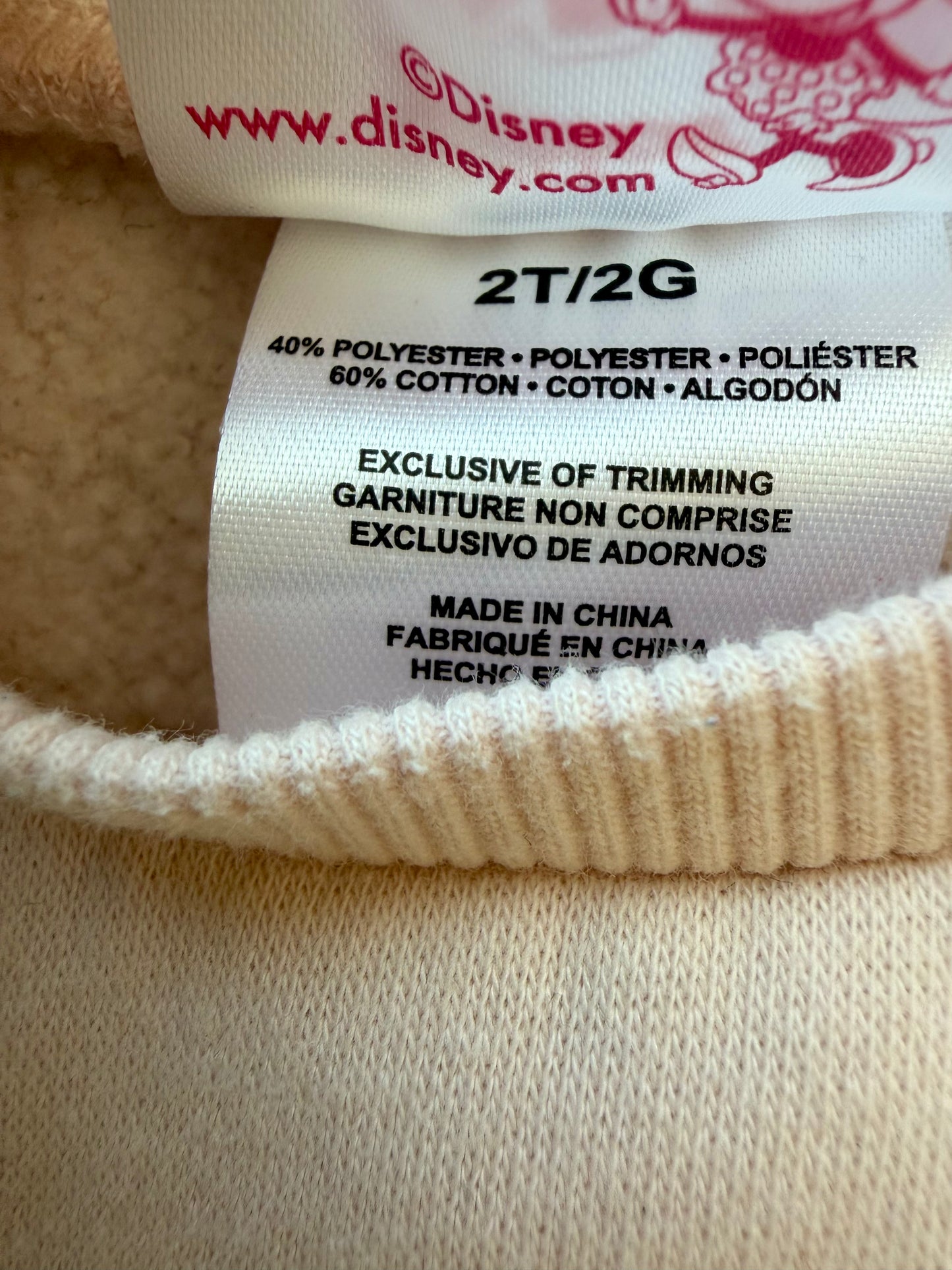 Minnie Mouse Tulle Sweater / 2T