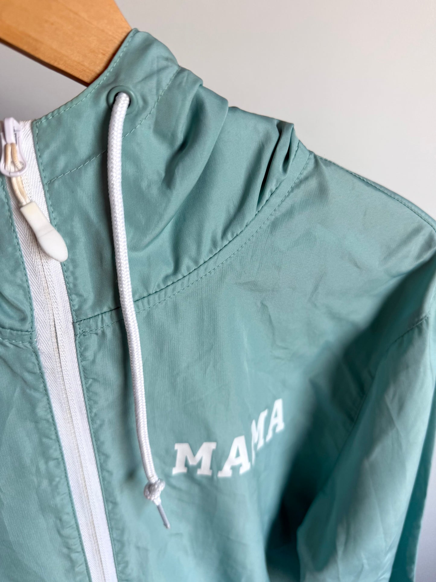 Mama Hood Blue Jacket / Medium